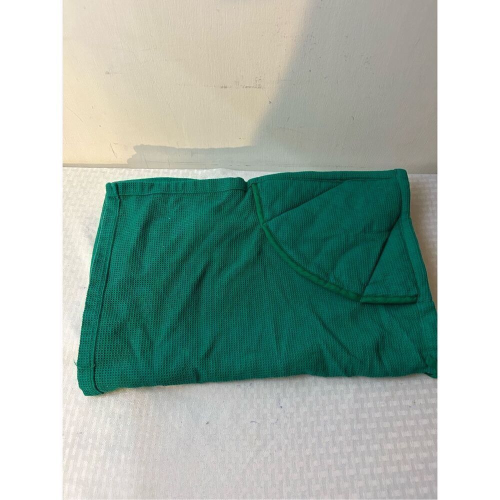 2 Rachel Ray‎ green pot holder towels moppine heat resistance oven mitts